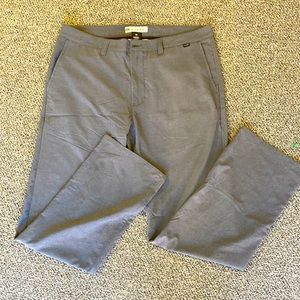 Travis Mathew, size 36 grey mens pants